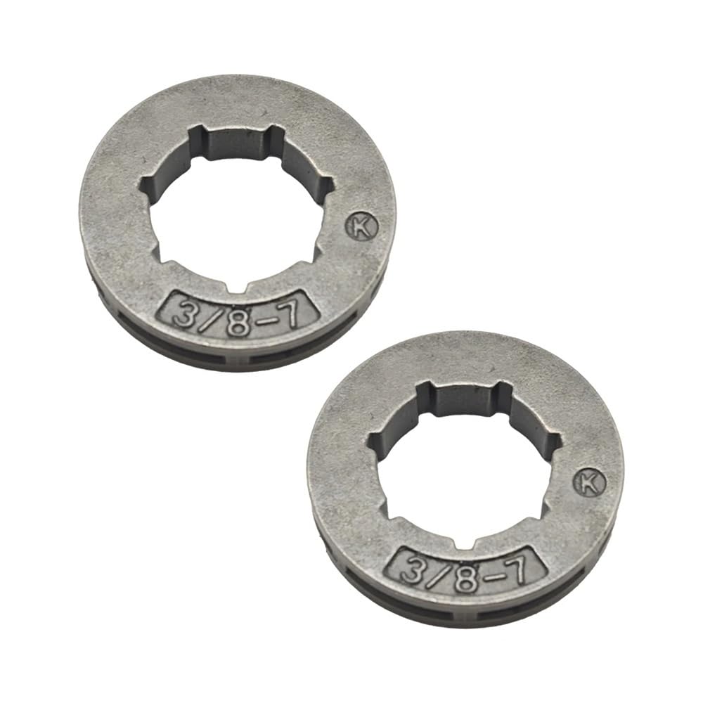 Pignon 3/8 7T tronçonneuse Husqvarna 55 455 254 460 Rancher bague entraînement