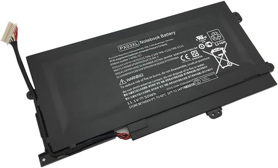 New PX03XL Battery Replace for HP Envy M6-K:M6-K001XX K010DX K012DX K015DX K022DX K025DX K026DX M6-K054CA M6-K058CA Touchsmart 14-k000 Ultrabook 714762-422 715055 0-005(11.V),