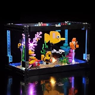 Led Lighting Kit for LEGO-31122,Compatible with Lego Fish Tank Model,Only Light kit Not Include The Lego Set