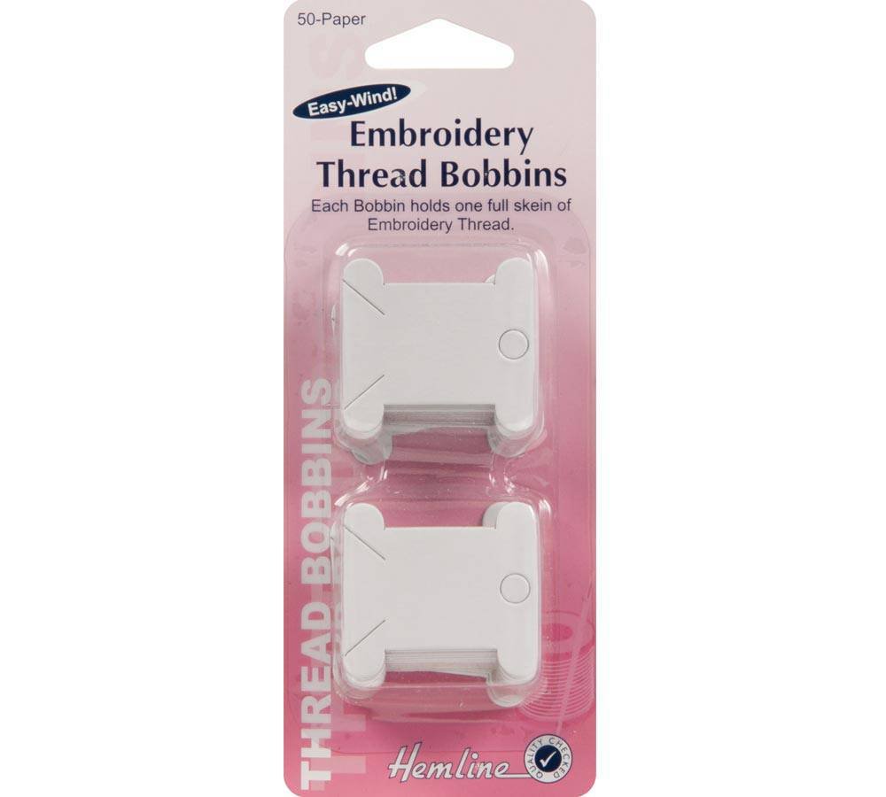 Embroidery Thread Bobbins - Paper