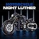 JUCYJULY Technik Motorrad Bausteine für Harley Night Luther, 623 Klemmbausteine Technik Supermotorrad Modellbausatz, MOC Rennen Motorrad Modell Bausatz Superbike Spielzeug Geschenk