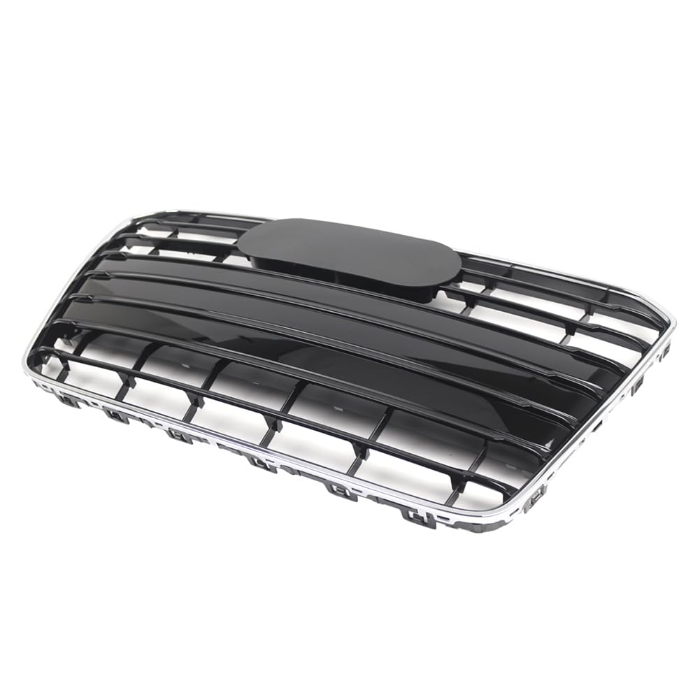 Bacar Kühlergrill mit horizontalen Lamellen, Chromrahmen mit glänzend schwarzen Lamellen aus ABS Für A5 S5 B8.5 2013 2014 2015 2016 8T0853651K, 8T0853651P