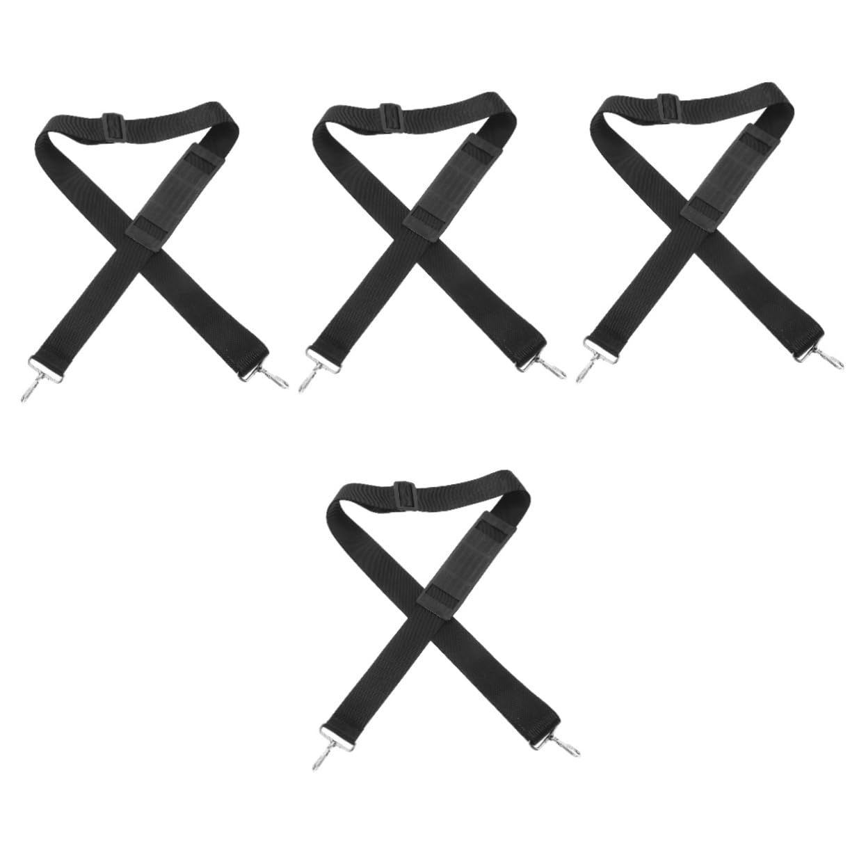 Lurrose Sangle de perceuse électrique Remplacement Noir Groupe Ceinture Bretelles Accessoires pour Soutien Suspensoir Chiffon Black