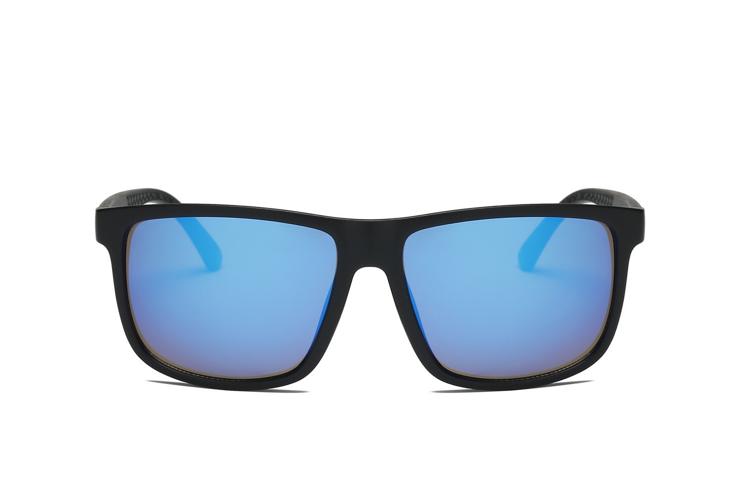 Fashion Culture Unisex Amped Soft Rubberized Horned Rim Sunglasses, White