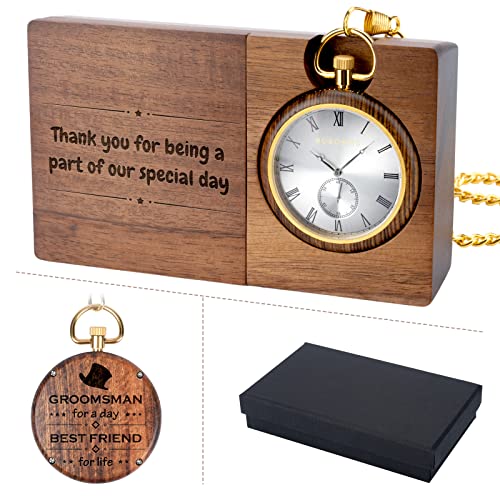 Image of 2win Personalized Engraved Pocket Watches for Men Dad Son Custom Watches Exquisite Pocket Watch Gifts for Anniversary Christmas Fathers Day Birthday