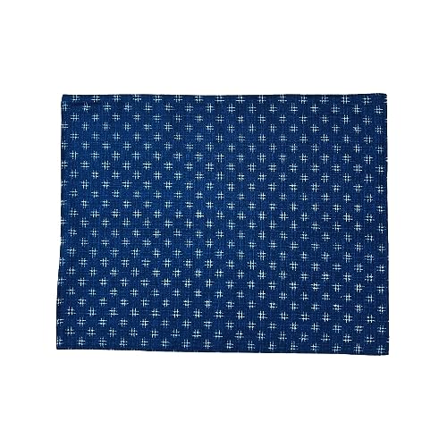 日本製 綿100%全17柄の和柄ランチョンマット 35×45cm 井桁-あい つむぎ 布 キッチンマット 茶布 巾 茶筒 プレゼント かわいい おしゃれ プチギフト 洗える ポップ シック