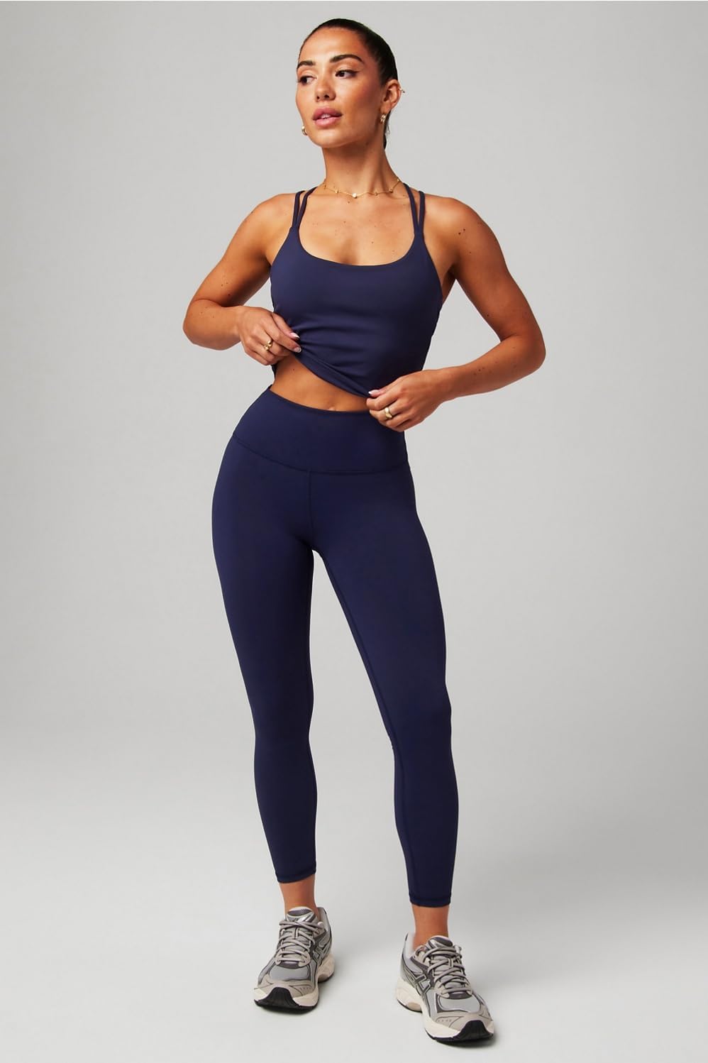 Fabletics Women's Define High-Waisted Legging, Workout, Yoga, Running, Athletic, Active, Maximum Compression, Flattering - Image 3