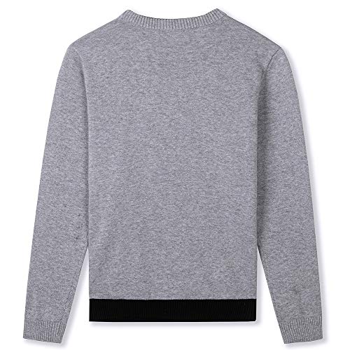 Kid Nation Girls Sweaters Cotton Cute Kids Sweater Crew Neck Holiday Pullover2