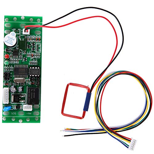 Outbit Módulo de control de acceso, módulo de lector RFID Embedded Control Board 125 khz módulo de control de acceso para controlador de acceso CC 9-12 V