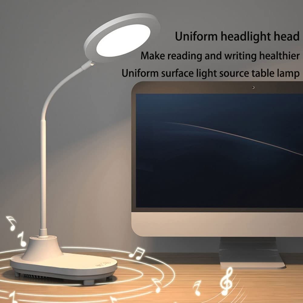 Lampe de bureau à LED, lampe de bureau d'étude, température de couleur à trois vitesses, gradation en continu, interrupteur tactile, lampe de travail de protection des yeux for l'étude, la lecture, l'