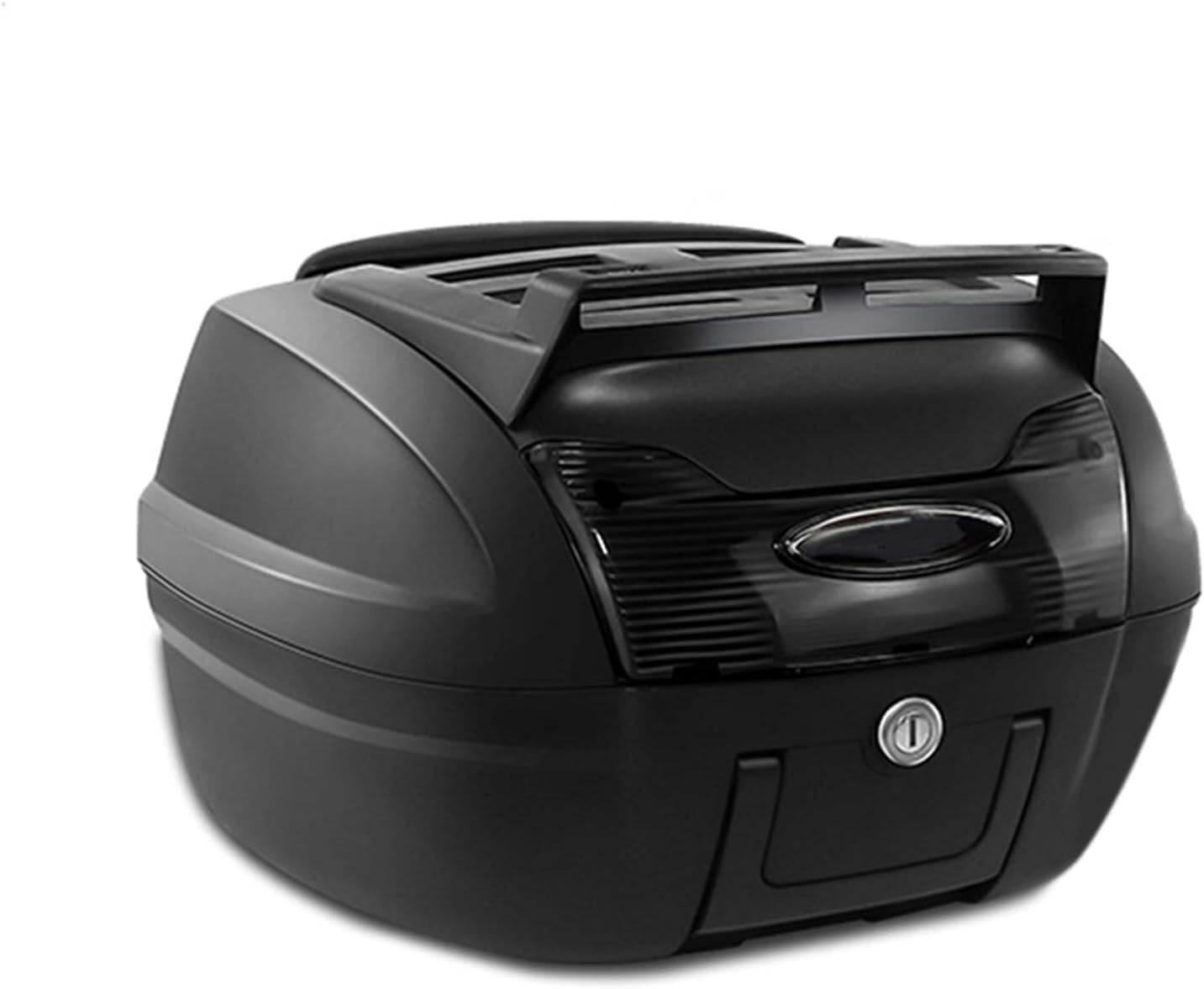 Universal Motorcycle Rear Top Box Tail Trunk Luggage Storage Case Motorbike Rear Touring Topcase Topbox 40 L (Color