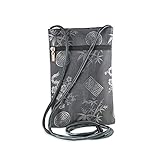 Travel Neck Pouch - Silk Jacquard (Gray - new version)