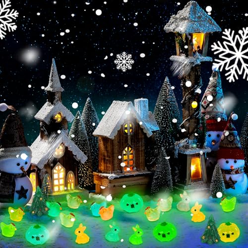 Arbre de Noël en résine de précision pour maison de poupée chic - 8