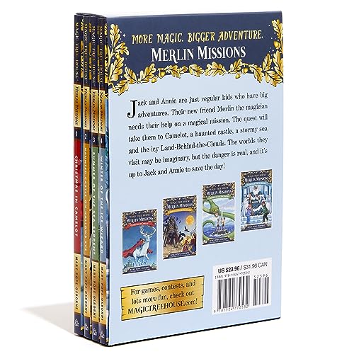 Magic Tree House Merlin Missions Books 1-4 Boxed Set - Image 3