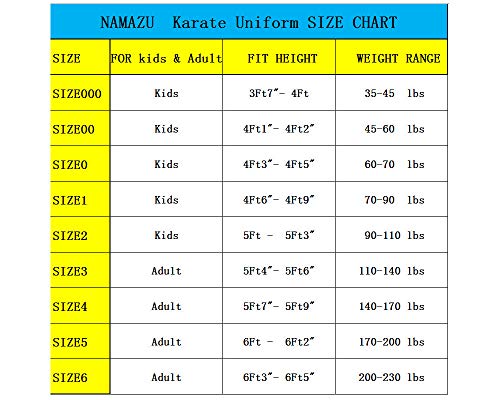 Namazu KSD130 Karate Uniform For Kids And Adult, Lightweight Karate Gi Student Uniform With Belt For Martial Arts Training thumb #4