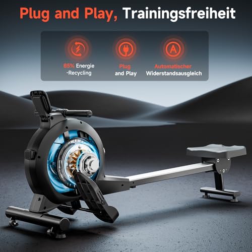 [2026 Neu] Wenoker leises Magnet-Rudergerät für Zuhause – 32 Stufen – Ansicht 4