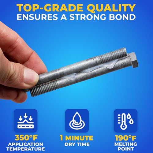IDL Packaging 5/8" x 10" All-Surfaces Full-Size Hot Glue Sticks for Glue Guns, Clear (Pack of 10) - Superior Bonding Strength for Wood, Metal, Plastic, Glass, Tile, Cardboard, Masonry 3 51g+ao32RIL