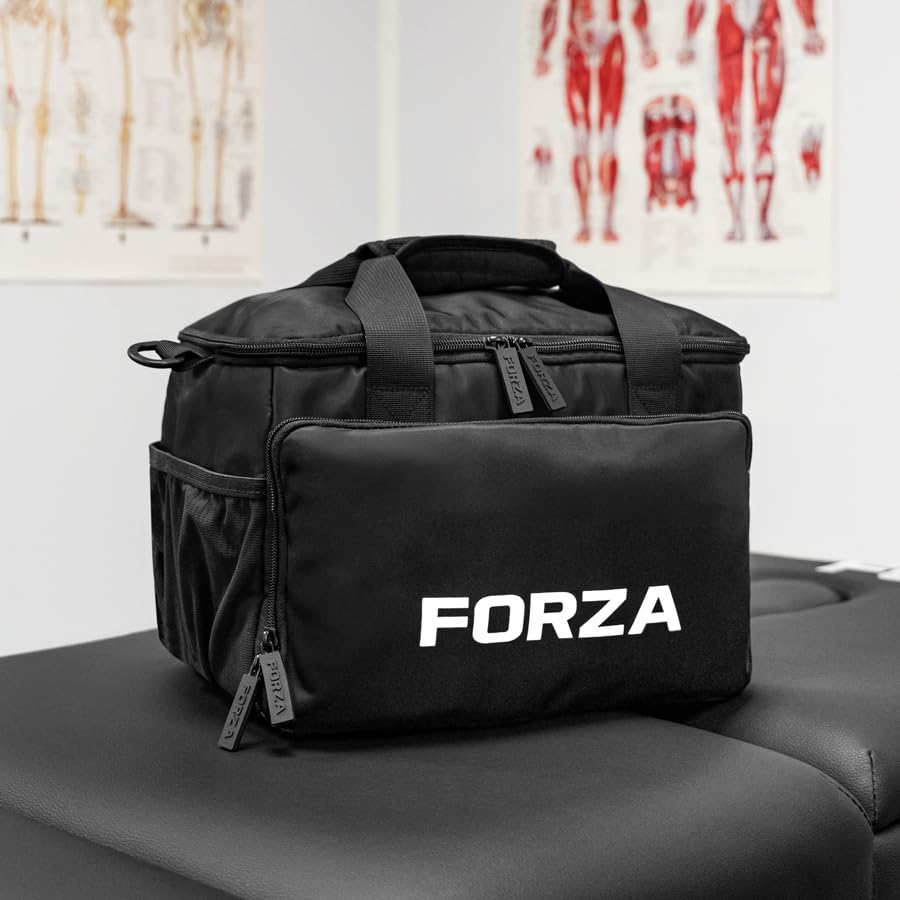 FORZA Borsa di primo soccorso | Club & Premium Physio Bag con scomparti configurabili - Ideale per squadre sportive, allenatori e club (Premium, con kit di pronto soccorso)