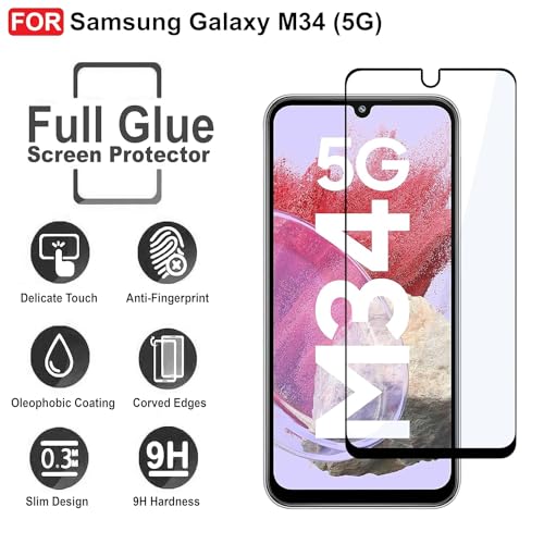 Image of DD SON trempered glass for Redmi, Samsung, Iphone, nokia etc (D-Samsung Galaxy M34 5G)