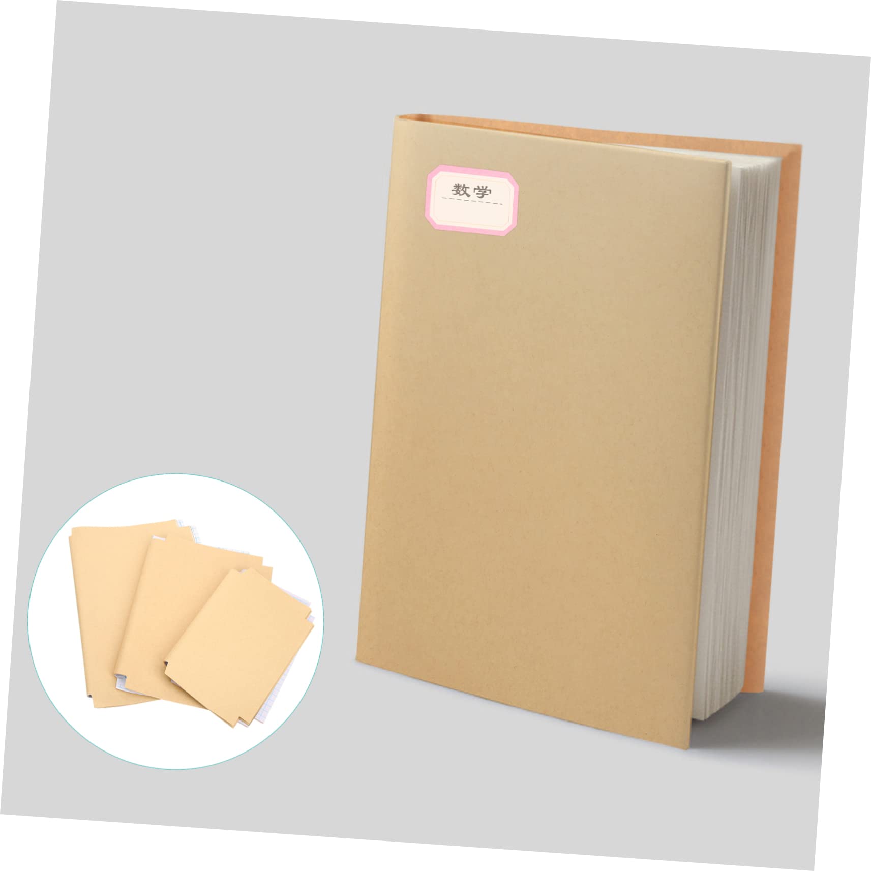 Angoily Copertine per Libri in Carta Kraft 30 Fogli Autoadesive Protezione per Testi e Quaderni
