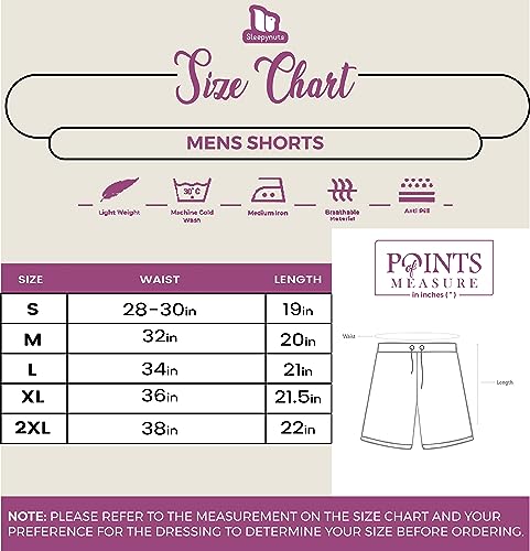 Image of Sleepynuts Regular Fit Terry Cotton Plain Shorts for Men