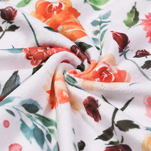 Boritar YT002L Baby Blanket For Girls Super Soft Double Layer Minky thumb #2