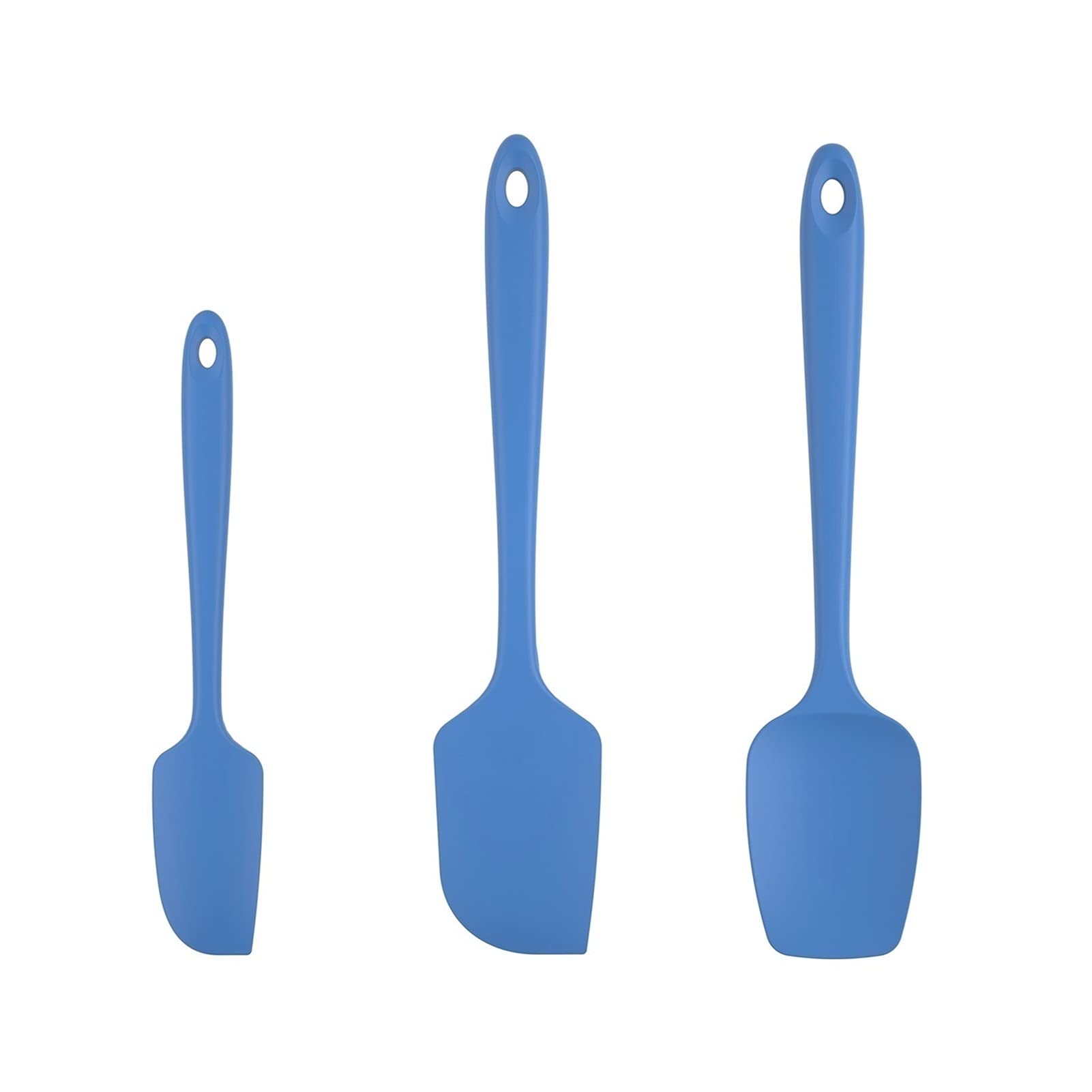 caihuashopping Espatula Cocina 3 Piezas Pastel de espátula para Hornear Pequeña espátula Pastelería de Silicona Espátula Espátula de Hielo Hornear, cocinar, raspar y Mezclar Espatula Reposteria
