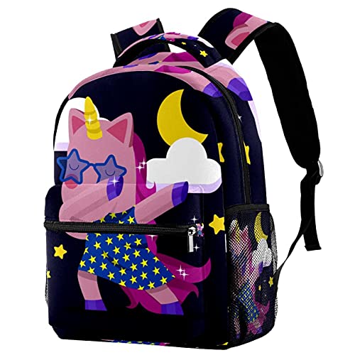 Sac à dos licorne pour école voyage et randonnée décontractée en famille