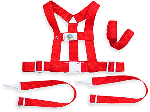 Baby Buddy Deluxe Security Harness, Red