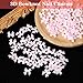 Mabor 100Pcs Pink Bow Nail Charms, Cute Charm for Acrylic Nails Small Resin 3D Bowknot Charms for DIY Art Design Decoration Accessories for Women Girls