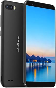 Sim Free Mobile Phones Dual Sim Phone Unlocked Ulefone S1 Android Go 5 5 Inch 18 9 Display Quad Core 1GB 8GB 8MP 5MP Dual Rear Cameras 3000mAh Facial Recognition Wifi Bluetooth GPS Black