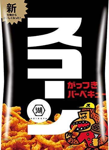 Scorn Vigorously BBQ Taste 2.6oz 3pcs Japanese Snack Koikeya Ninjapo