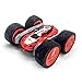 698E Große Doppelseitige Stunt Car 2.4G Querfeldein Fernbedienung Geländewagen,Monsteramy (Color : Red)