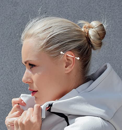 Evelical 36Pcs 14G Stainless Steel Industrial Barbell Earrings For Women Men Acrylic Cartilage Helix Body Piercing Jewelry 38Mm 1&1/2 Inch Piercing Bar Style 2 #TOP2