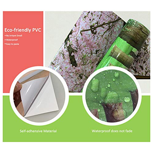 Jtgczi 3D Waterfall Swan Lake Landscape Door Decal Door Stickers Decor Door Mural Poster Removable Vinyl Door Wall Mural Door Wallpaper For Home Room Decoration 30.31"X78.7" #TOP5