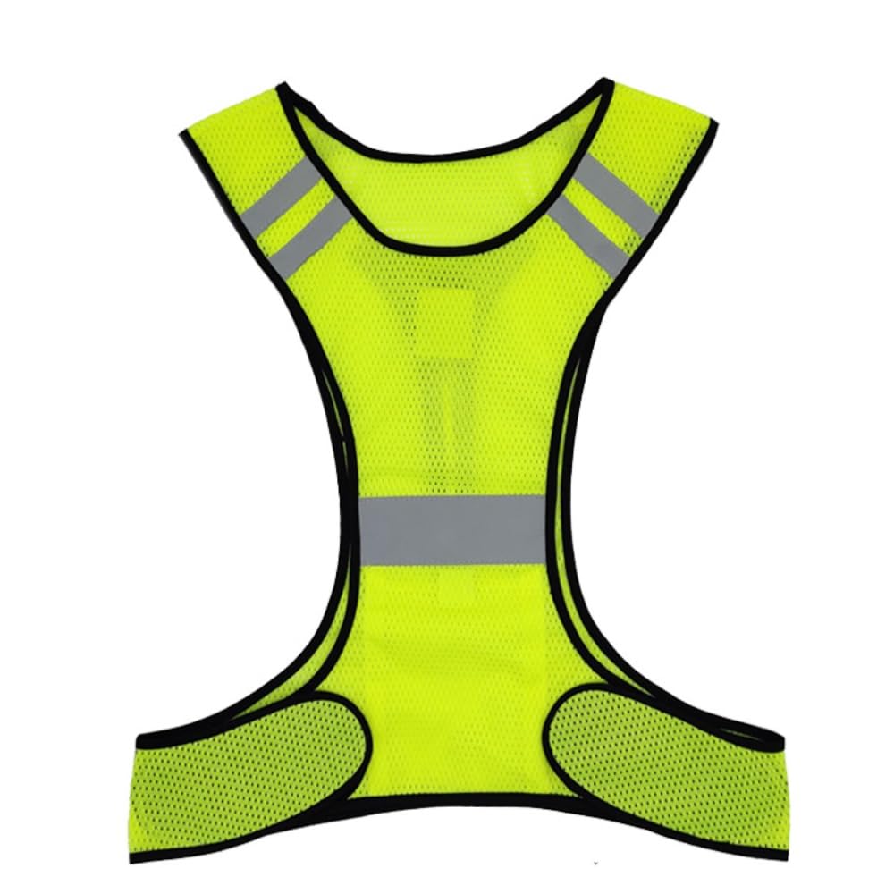 SSDH Safety Vest Reflective High Visibility Construction Work Vest For Men And Women (Yellow)