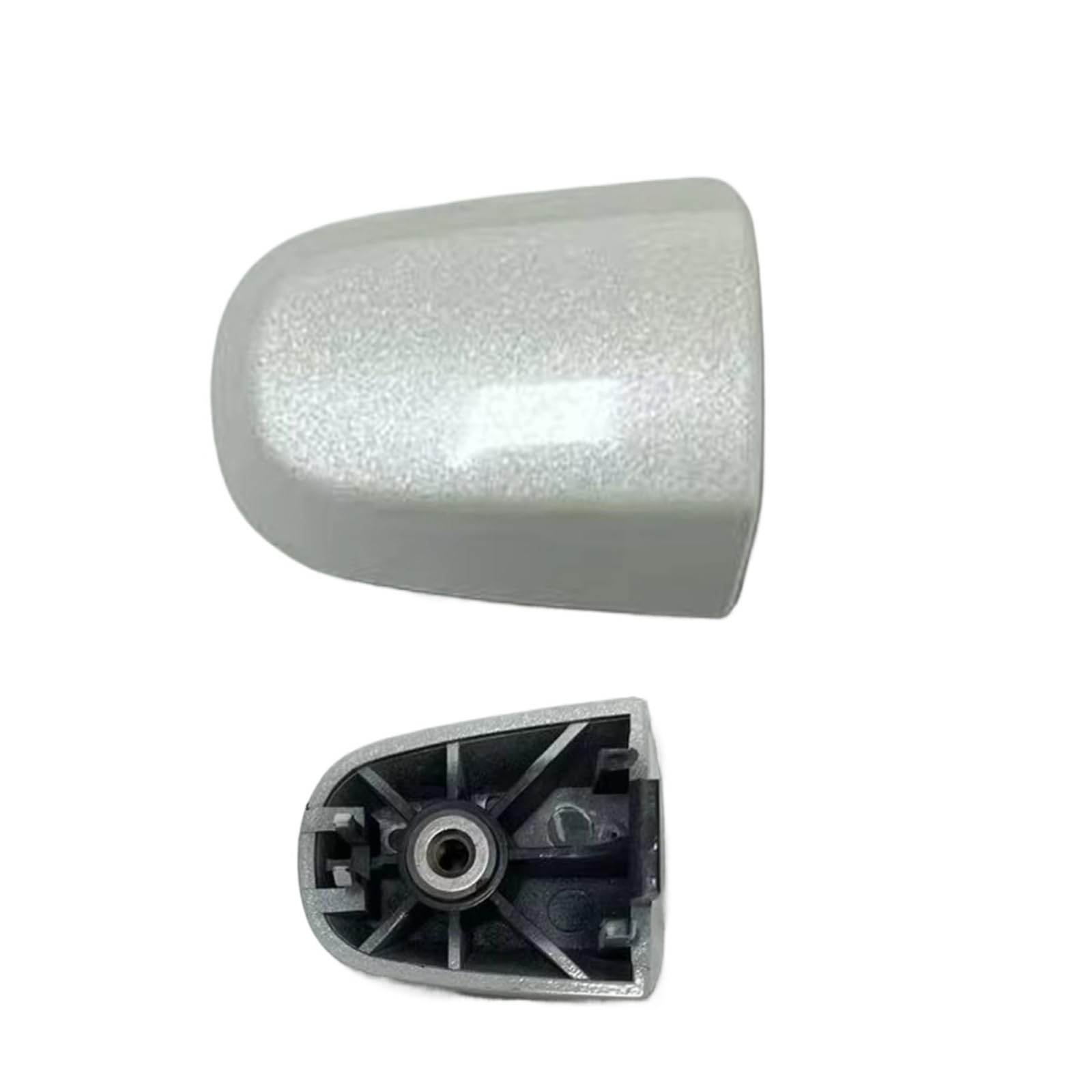 Iukmr Rear Door Cover For Toyota For Yaris 2007-2011 For Corolla For Prius For Solara For Camry 2004-2008 Rav4 For Highlander Car Exterior Door Handle White Car Outer Door Handle(Rear Door Cover)