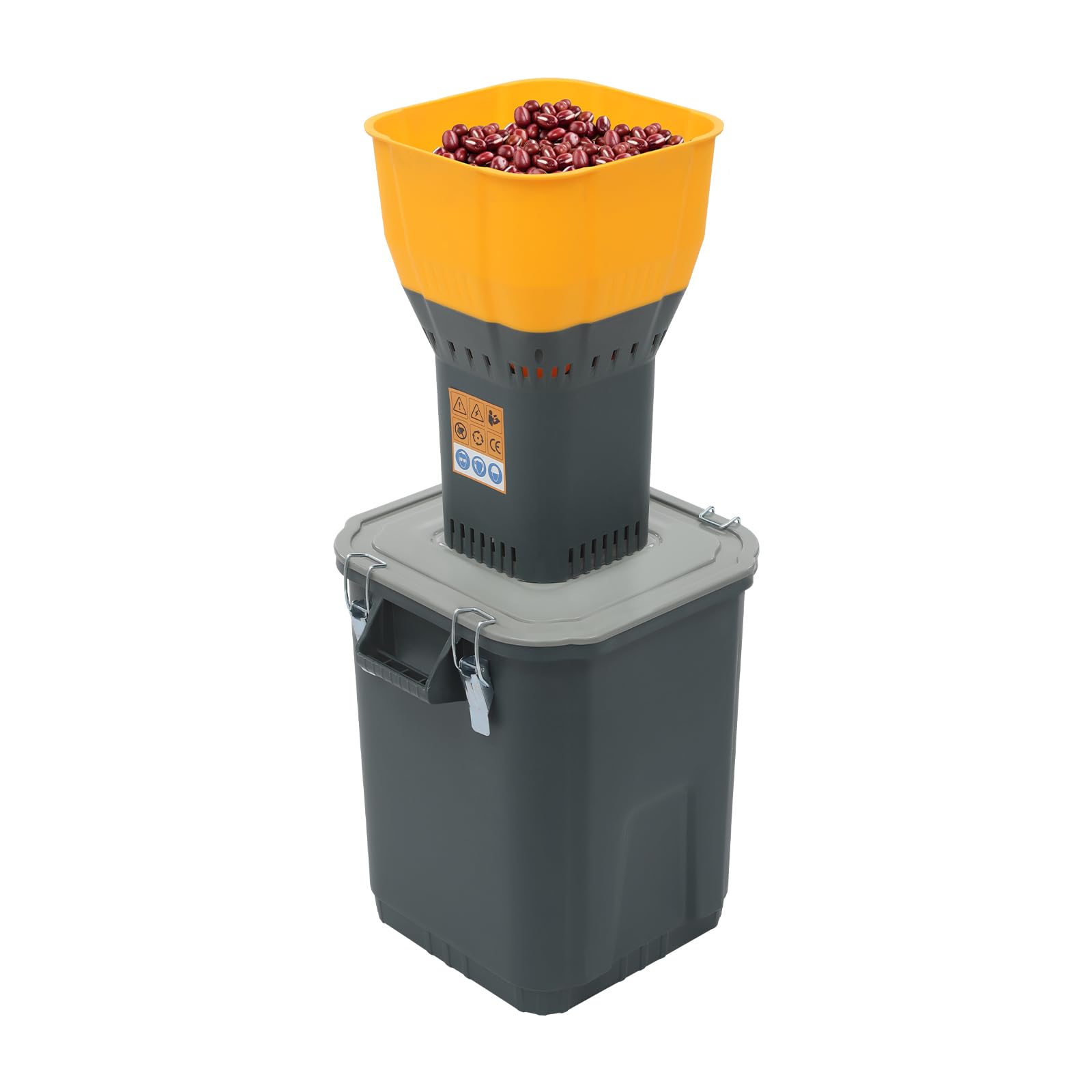 Macinino elettrico per cereali, 1000 W, 30 l, 19000 giri/min, 300 kg/H, macinino con 5 modalità di macinazione, per grani, spezie, miscele di spezie, riso, mais