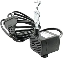 Bomba Submersa Bombinha Motor Para Aquário Fonte Água Bebedouro Pet 150l/h Bivolt