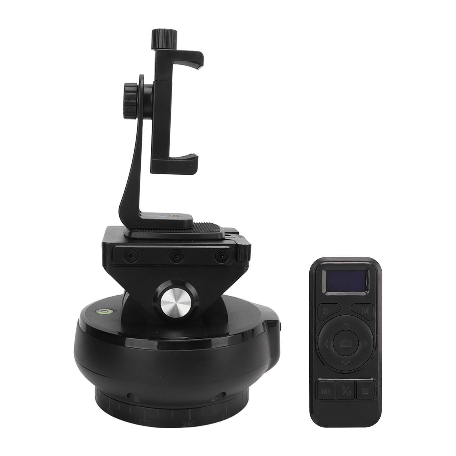 XUMIUZIY Testa Motorizzata Pan Tilt per Fotocamera e Telefono con