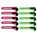 10 Safety Box Cutter Utility Knife Retractable Snap off Razor Blade PINK GREEN