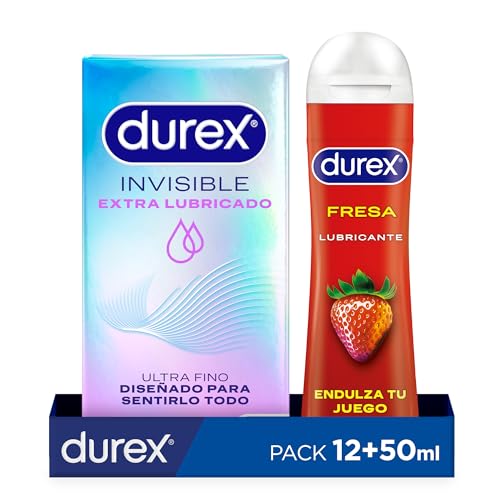 Durex Invisible y gel Intense para noches de intimidad con preservativos finos y estimulación