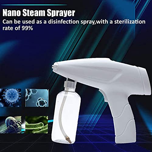 TOPNIU Ongediertebestrijding VaporizerDesinfecteren Spuitpistool Huishoudelijke Stoompistool Elektrische ULV Spray Gun Fogger Machine,Draadloze Draagbare Mini Sproeier Oplaadbare Verstuiver Handheld Spuitbus voor Ziekenhuizen, Schoo - Image 4