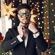 JOZMMZEOOA Maskengesichtsverkleidung 2 Stück Venezianische Maske Schwarz-Goldene Maske Spitzenmaske Männer und Frauen Phantom der Oper Steampunk Paargeeignet Halloweenmaske Party Twilight Maskerade