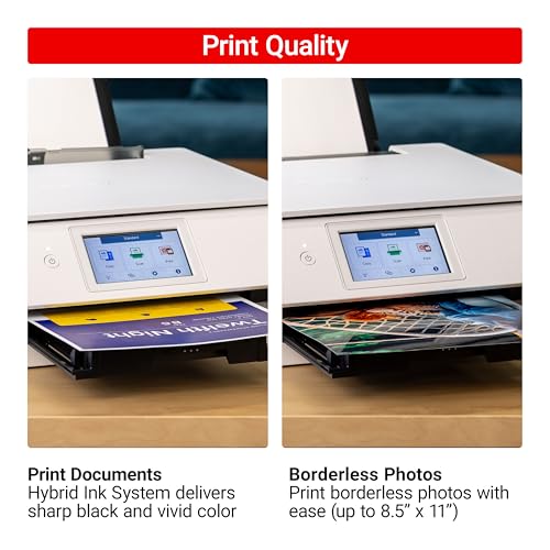 Canon PIXMA TS8820 Wireless Printer, Best for Home Photo Printing, Copy and Scan, White - image 5
