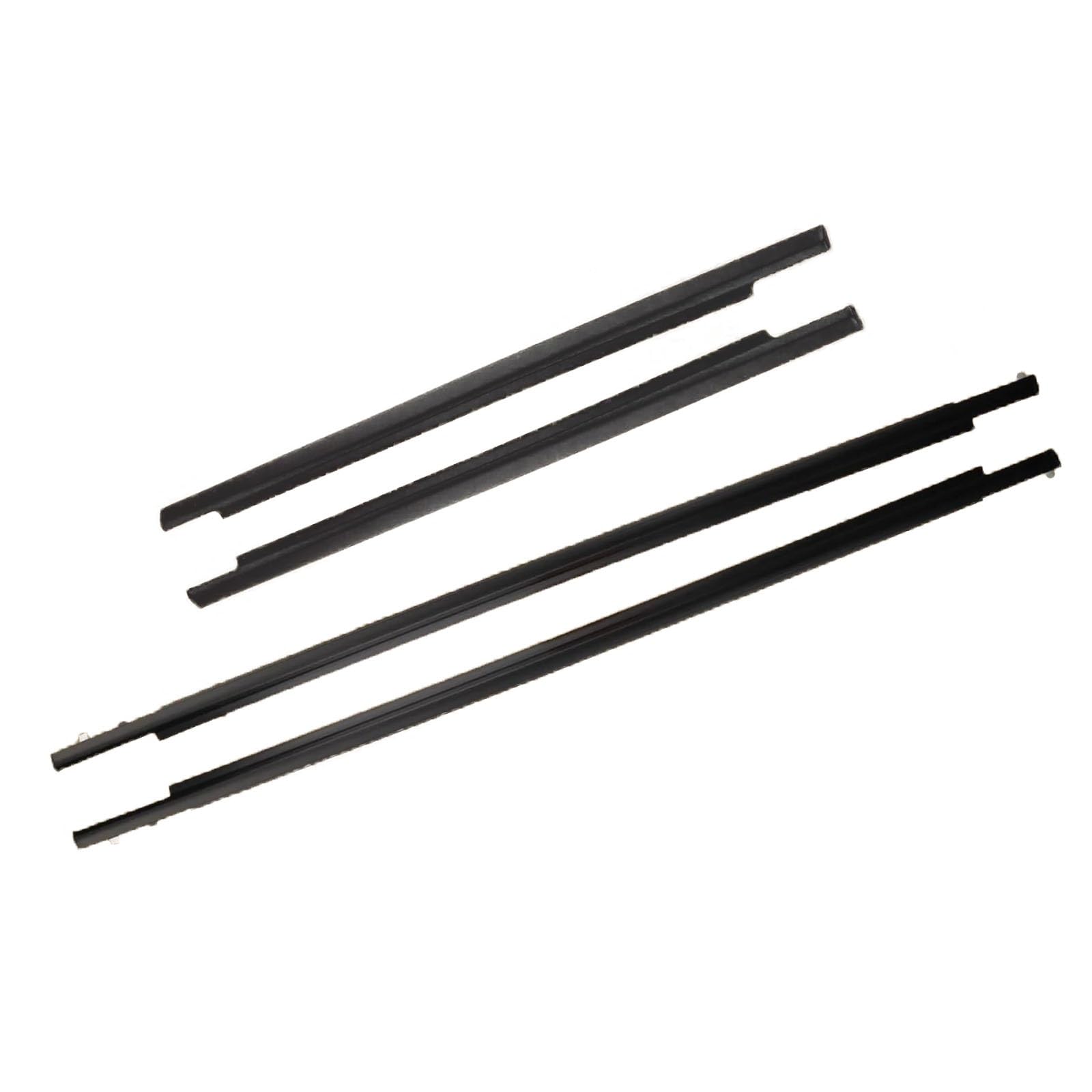 Automotive Window Seals Compatible with Toyota for FJ for Cruiser 2007-2014 4pcs Car Pressure Sealing Window Weatherstrip 6816335041 6816435041