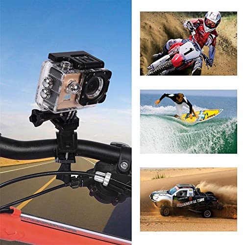 Image of HD 1080P Sports Action Camera Waterproof Video Camera for Cycling, Travel, Riding, Outdoor Adventures & Daily Recording, Compact Action Camera Without WiFi