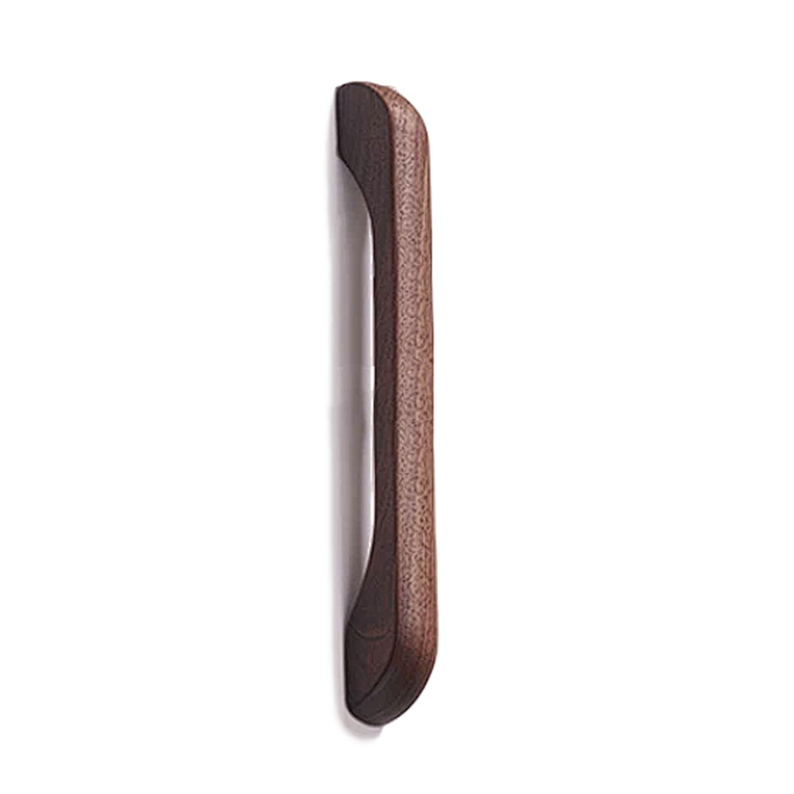 Chenhoju Walnut Solid Wood Extended Cabinet Pulls Beech And Multiple Lengths For Wardrobes, Drawers, And Cabinets Cabinet Pulls(,150Mm)
