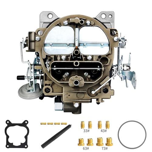 Rochester Quadrajet Carburetor 4 Barrel For Chevy 1966-1973 327 350 427 Engines Trucks and Cars, Replace 1975-1979 Corvettes 1901R 750 CFM 4BBL 4MV 1901-GG - Manual Divorced Choke Carb