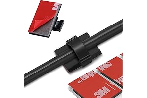 Cable Clips Adhesive Cord Organizer, Management 3M Cable Ties Wire Organizers for Desk